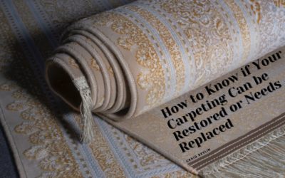 How to Know if Your Carpeting Can be Restored or Needs Replaced
